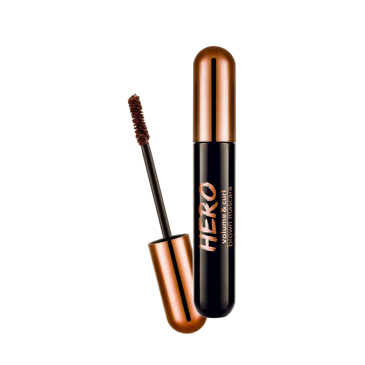 ریمل قهوه ای هیرو فلورمار | Flormar hero volume & curl mascara